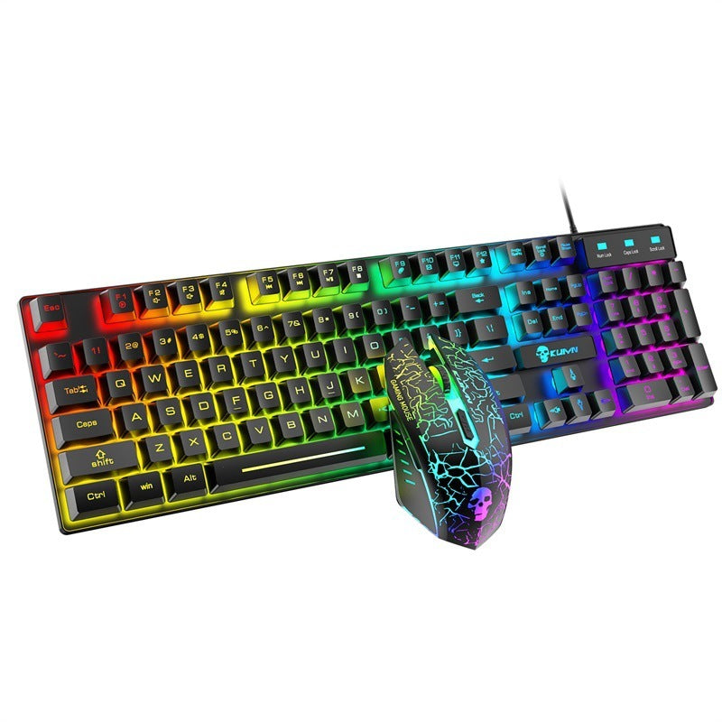 RGB Luminous Keyboard And Mouse Set - My Store