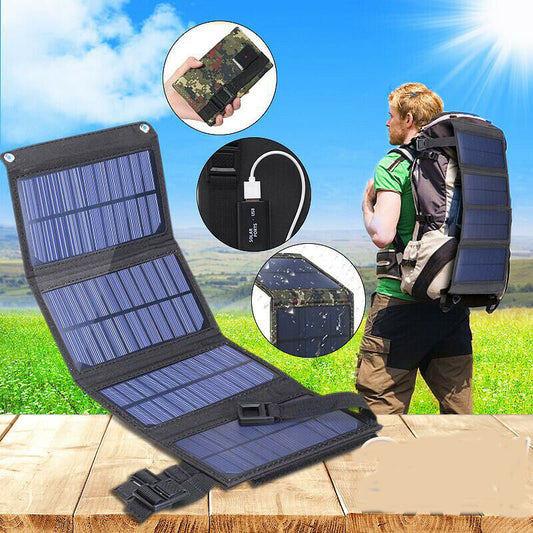 USB Portable Solar Foldable Battery Panel