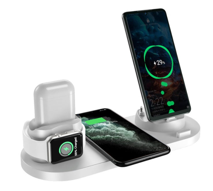 Wireless 6 In 1 Charging Dock Station - My Store