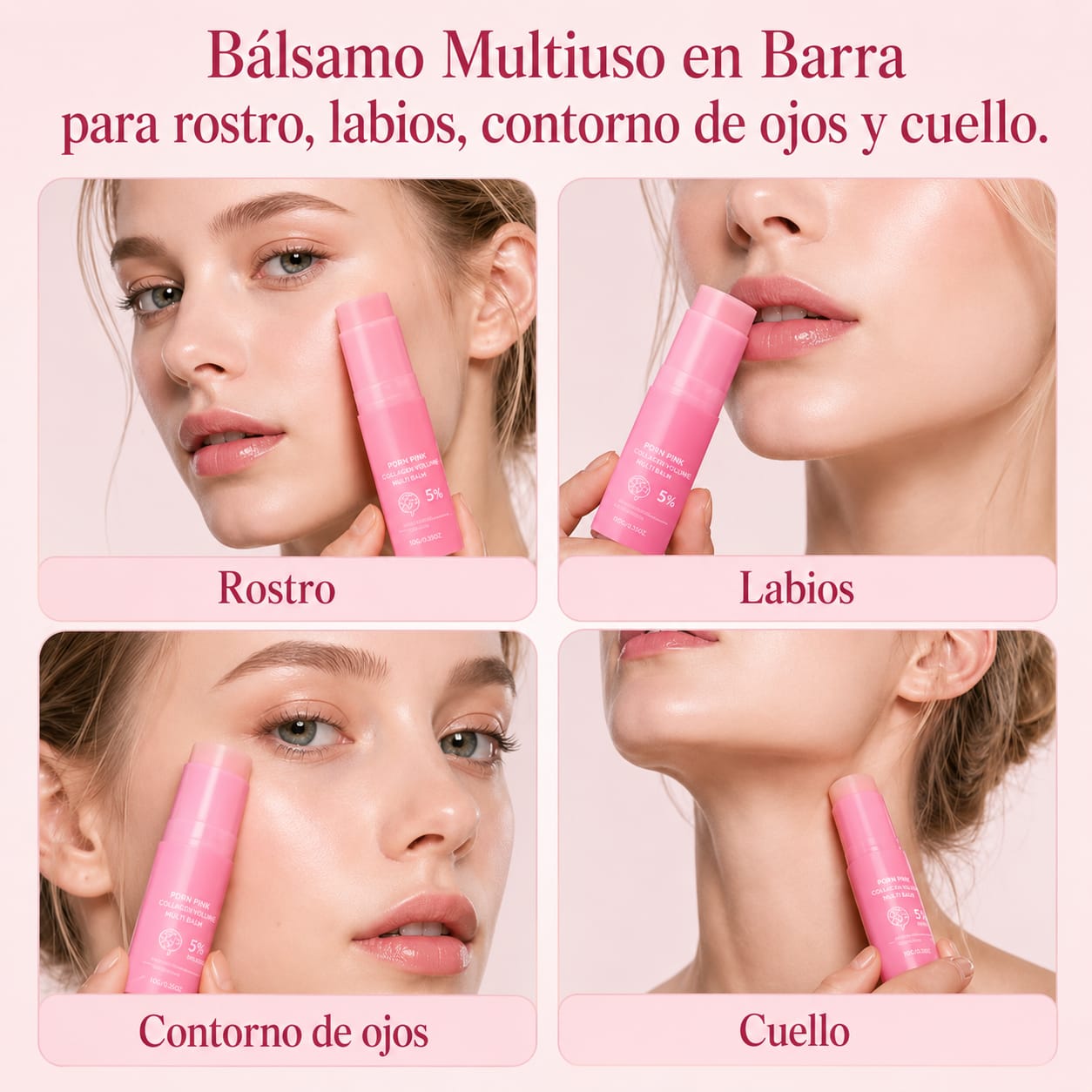 Crema Hidratante de Colágeno para el Rostro con PDRN y Volufiline