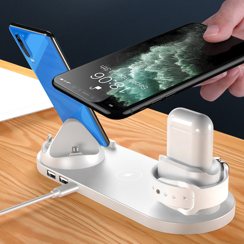 Wireless 6 In 1 Charging Dock Station - My Store